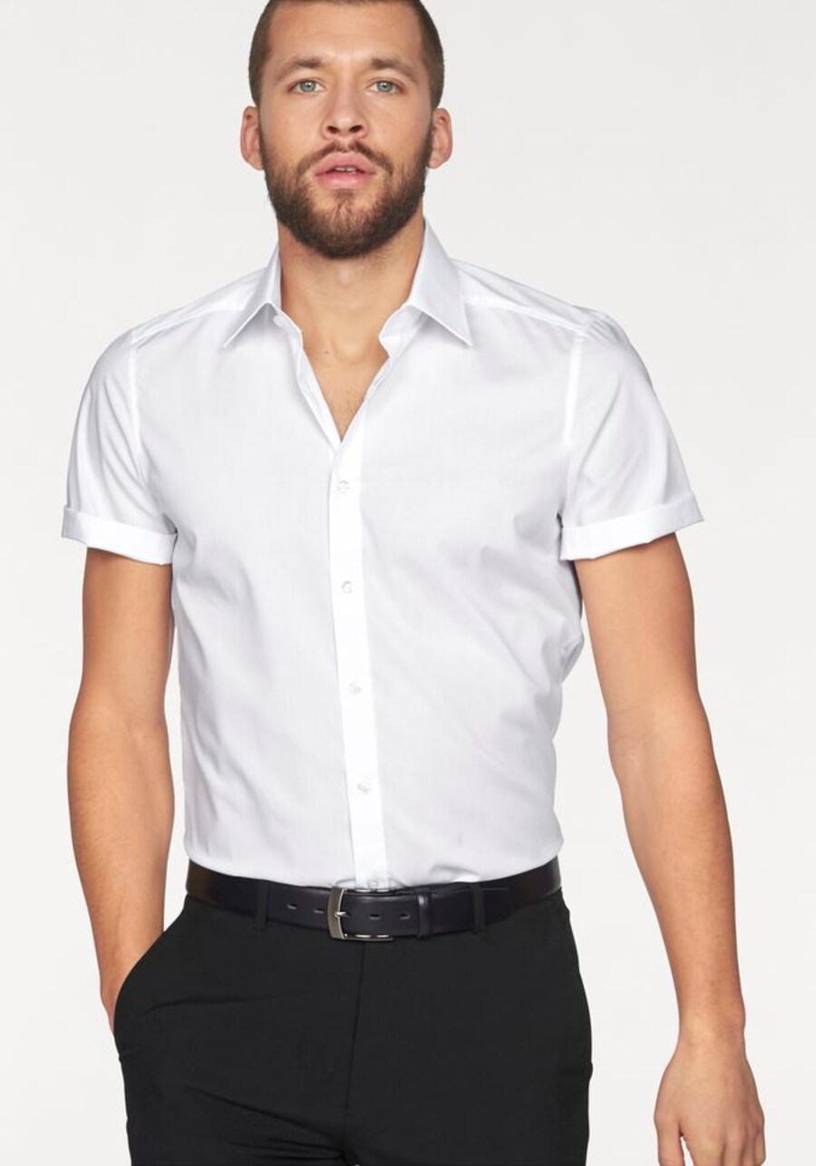 

Рубашка Slim Fit на пуговицах OLYMP, белый