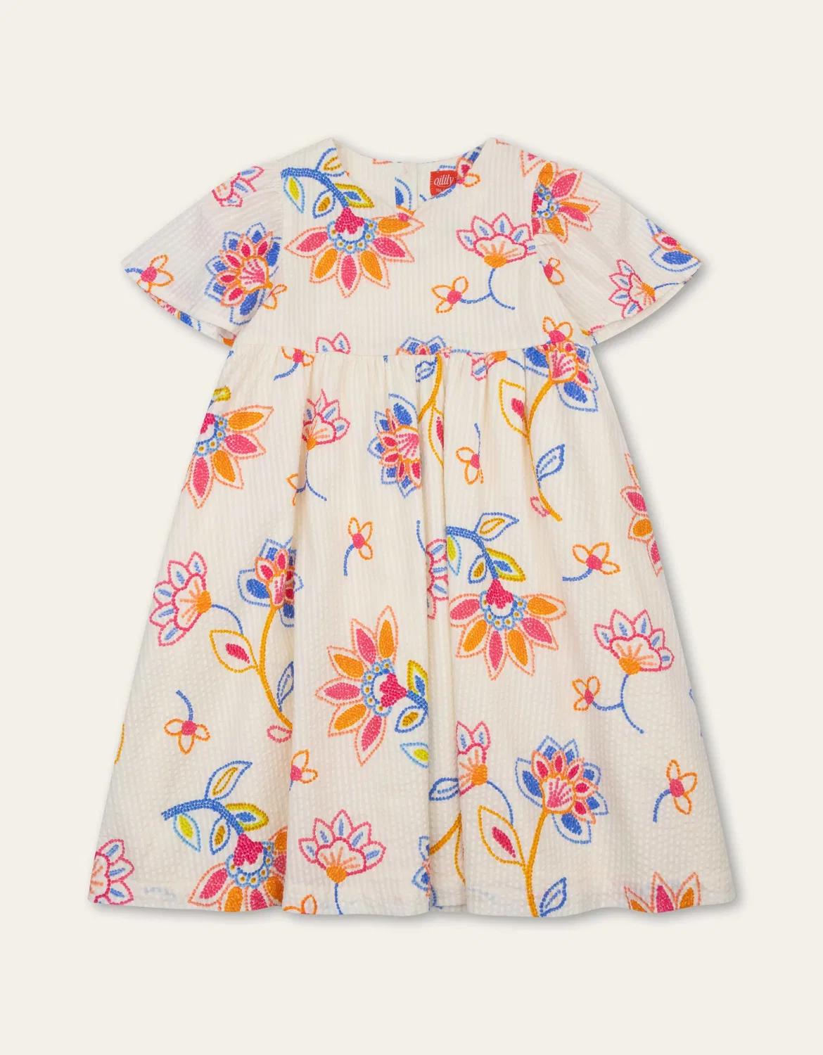 Платье хлопковое Oilily, белый