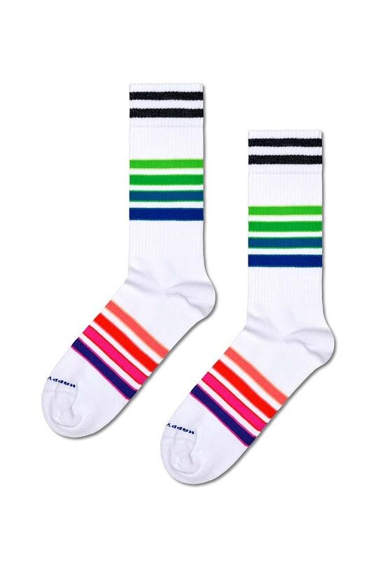 

Носки-кроссовки Street Stripe Happy Socks, белый