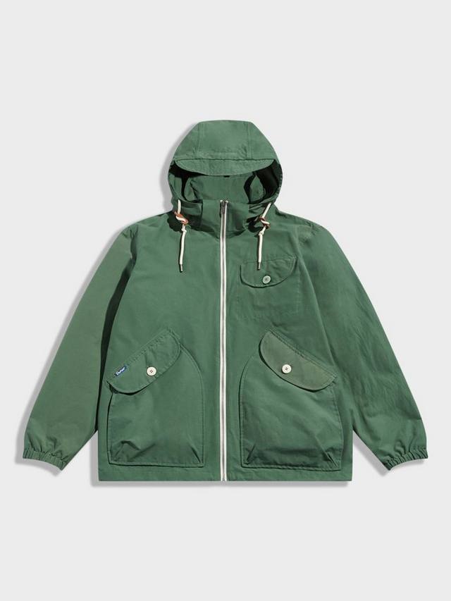 

Куртка Sommerville с капюшоном и молнией спереди из хлопковой смеси Penfield, Cilantro