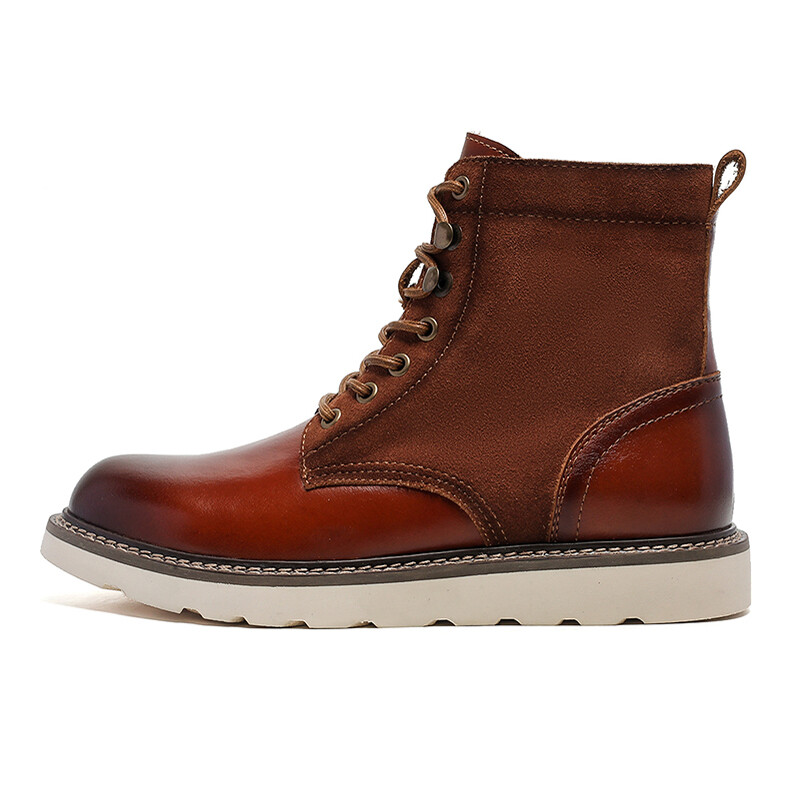 

Мужские ботинки Cahhrrn X Martin Boot Men Beige Weishibangwei