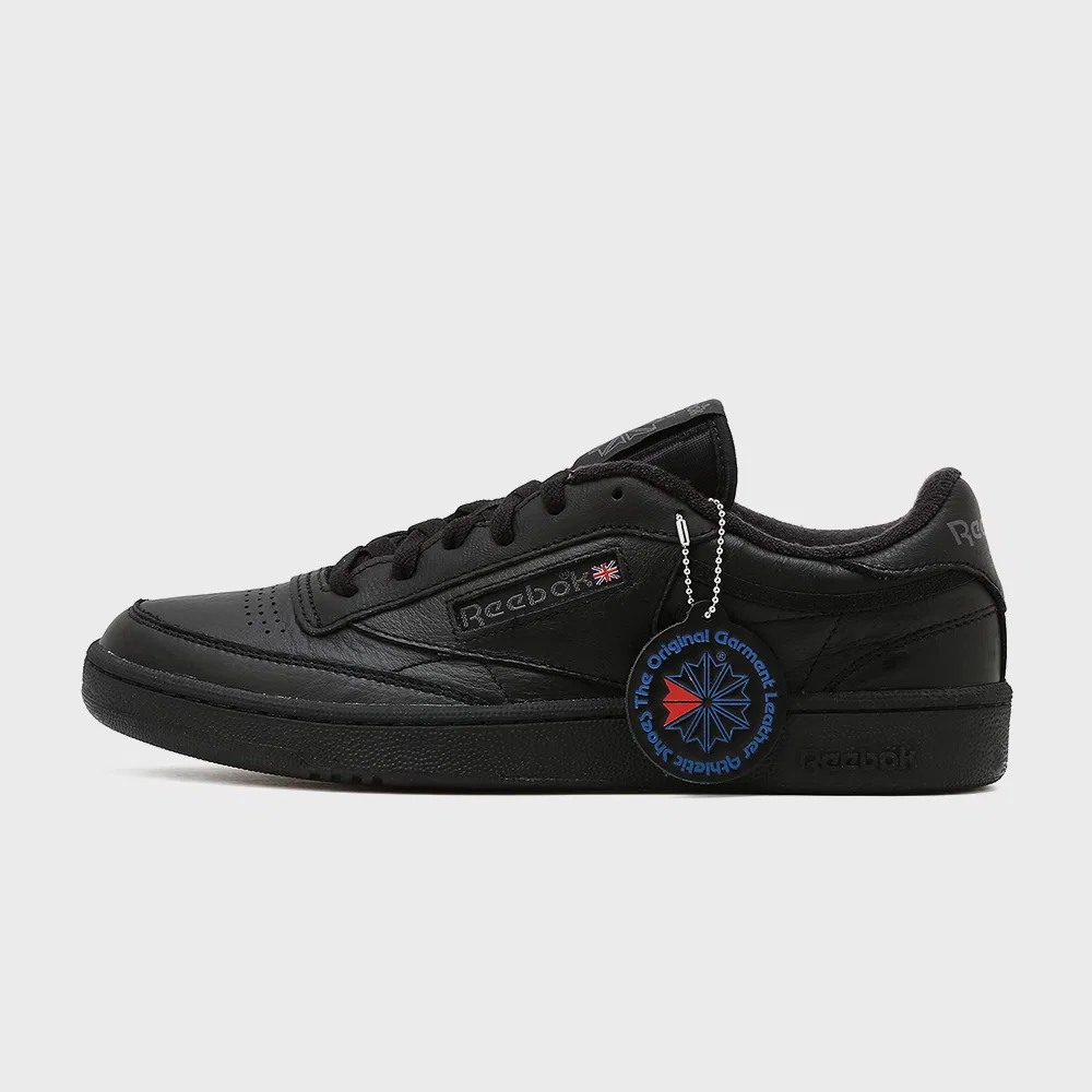 Мужские низкие кроссовки Club C 85 GL Triple Black от Reebok — фото 4