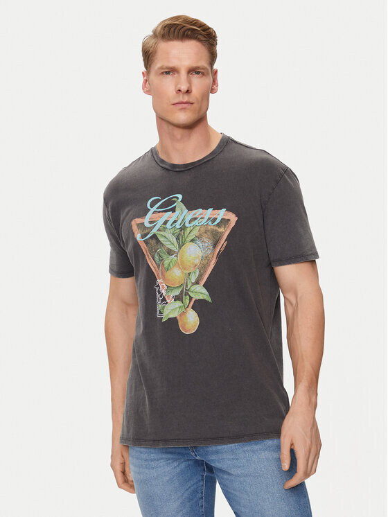 

Футболка стандартного кроя Guess, черный
