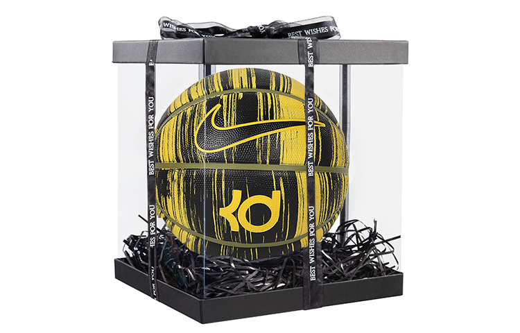 

Nike Резиновый баскетбольный мяч желто-черный размер 7 тренировочный унисекс