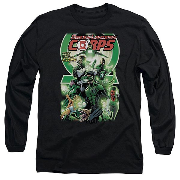 

Футболка с длинным рукавом Green Lantern GL Corps 25 cover Licensed Character