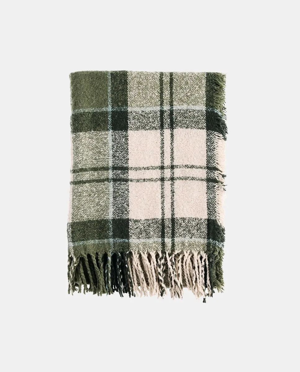 

Клетчатый шарф Barbour, мультиколор