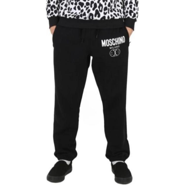 

Повседневные брюки мужские черные MOSCHINO