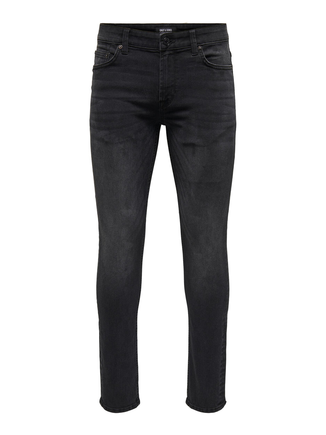 

Джинсы ONLY Slim Fit Basic Hose Stoned Washed Denim Pants ONSLOOM, черный