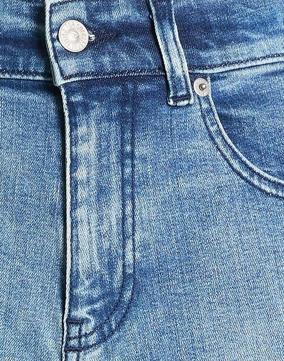 Джинсы свободного кроя D-KEMAI DIESEL синие — фото 4