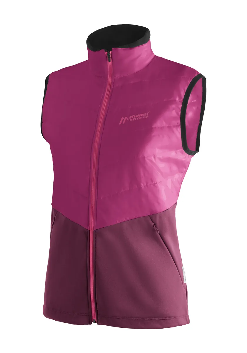 

Функциональный жилет Maier Sports "Skjoma Vest W", дышащий женский жилет, мягкий трекинговый жилет, цвет Magenta