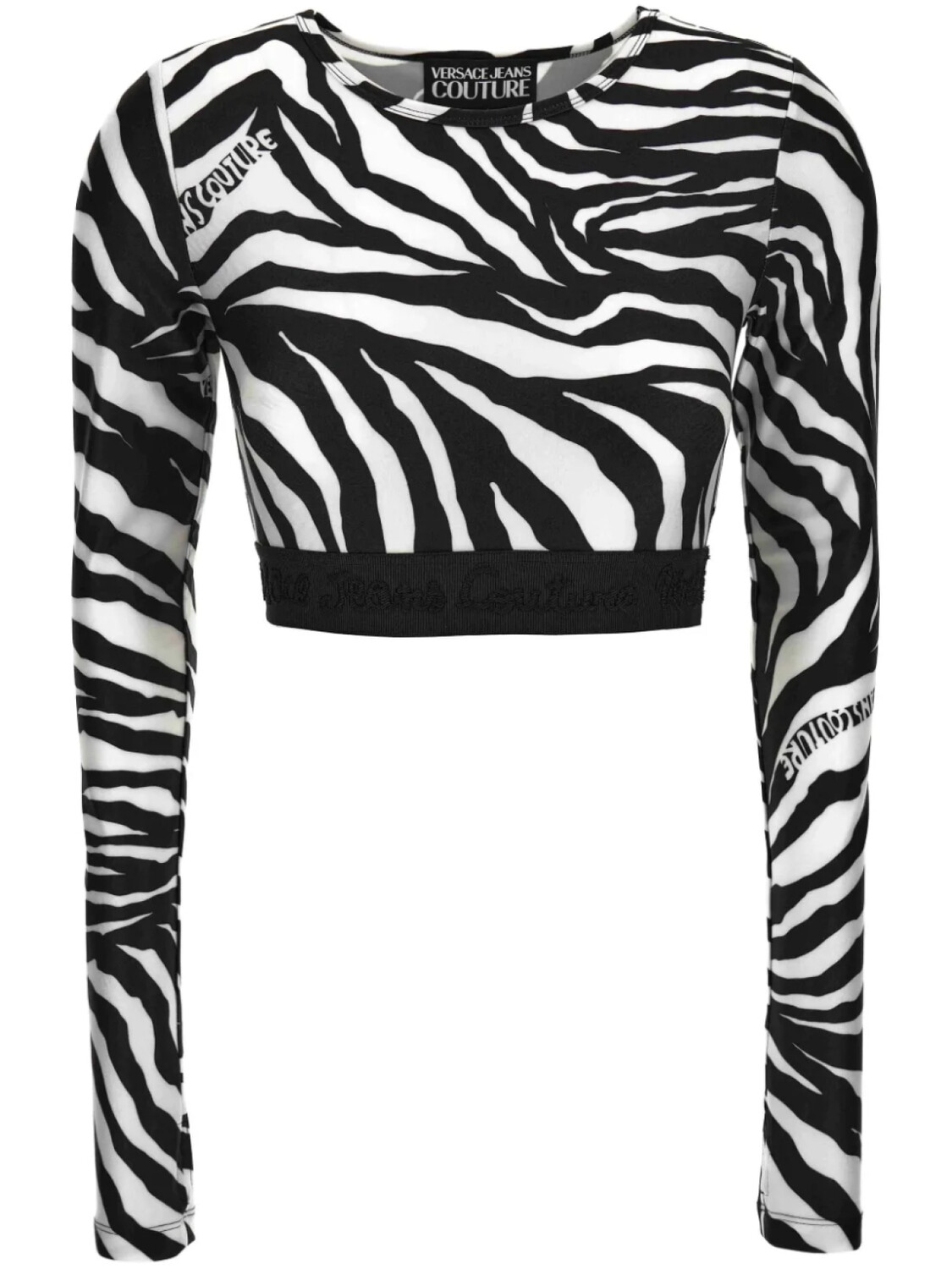 

Versace Jeans Couture футболка с принтом, черный