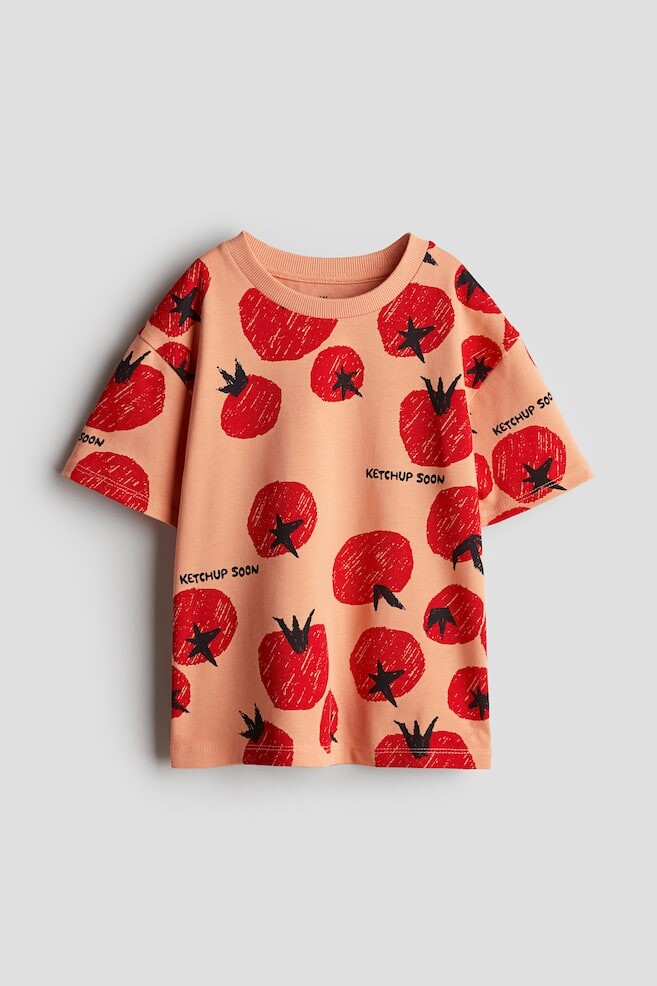 

Футболка с карманом H&M, оранжевый