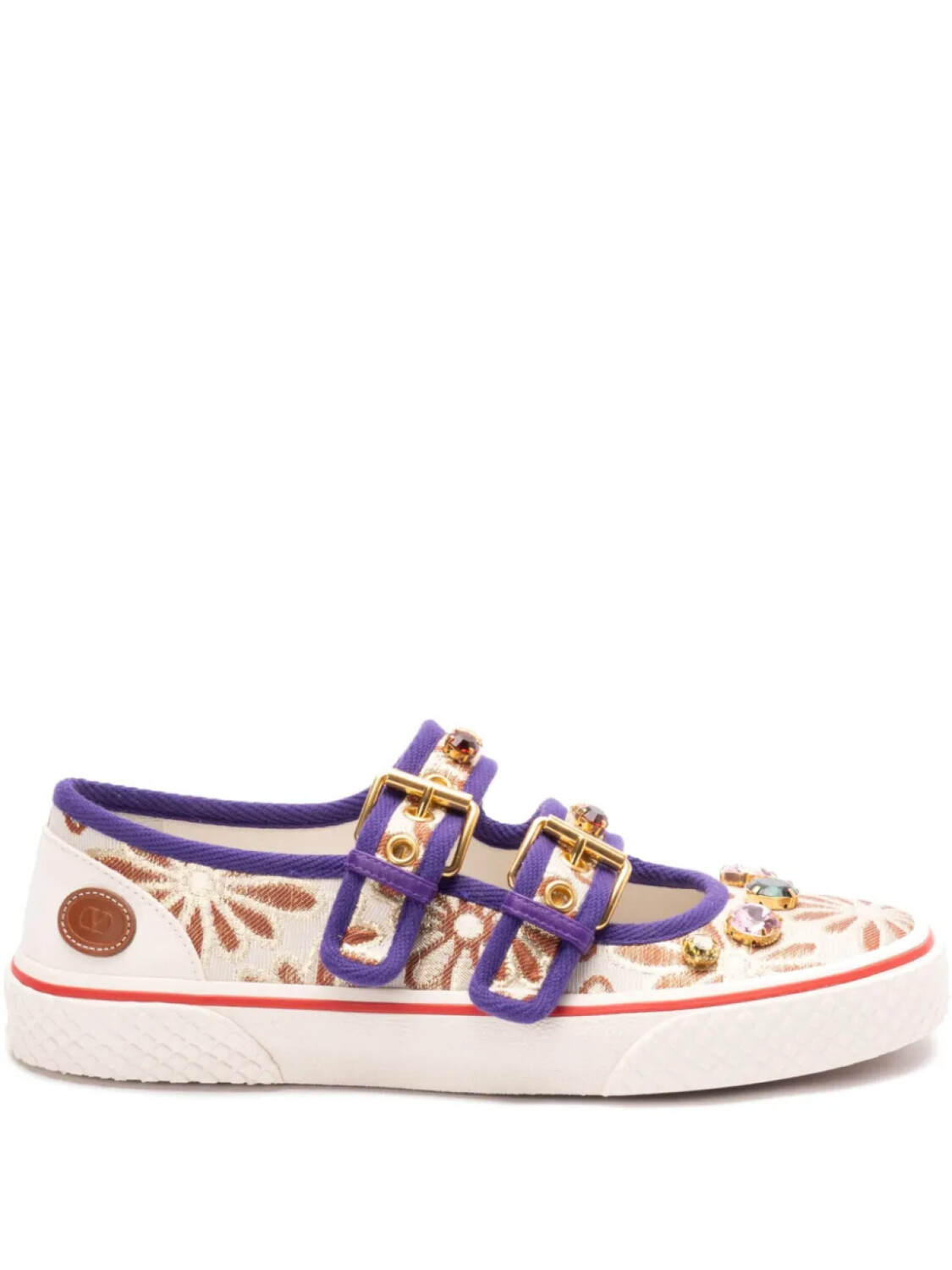 Кроссовки Valentino Garavani Dollyboard, нейтральный