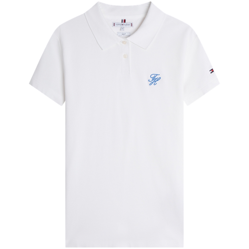 Поло для женщин Tommy Hilfiger, белый ybl