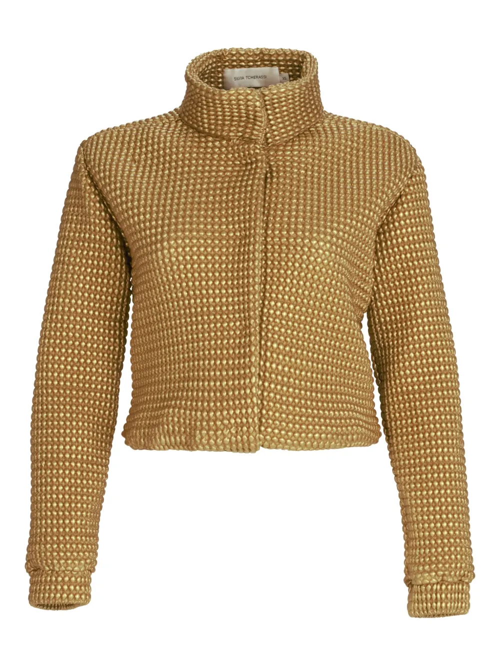 

Укороченный жакет Zalta Silvia Tcherassi, нейтральный