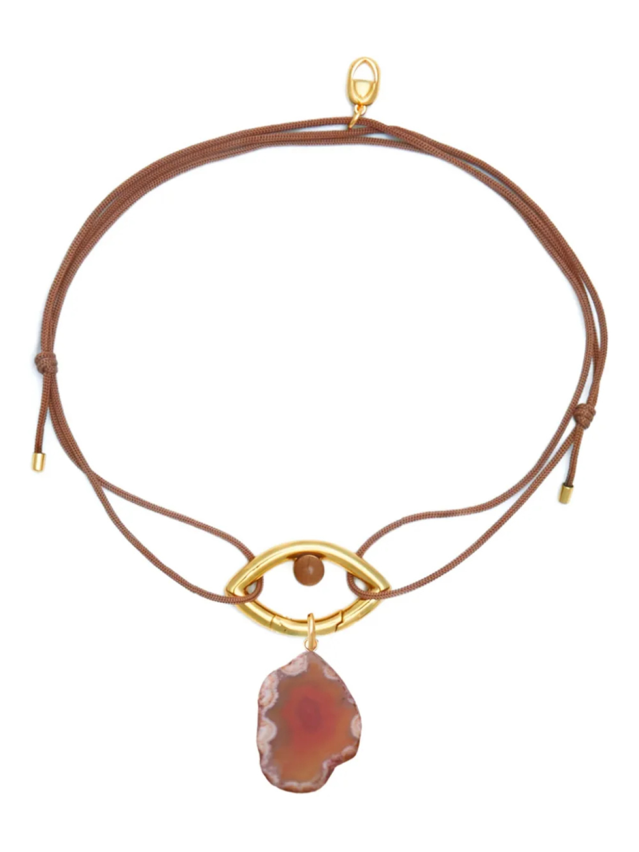 

Колье X Pantone Agate Gold Capsule Eleven, золотой