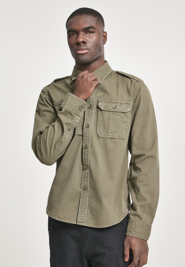 

Рубашка Vintage Brandit, цвет olive