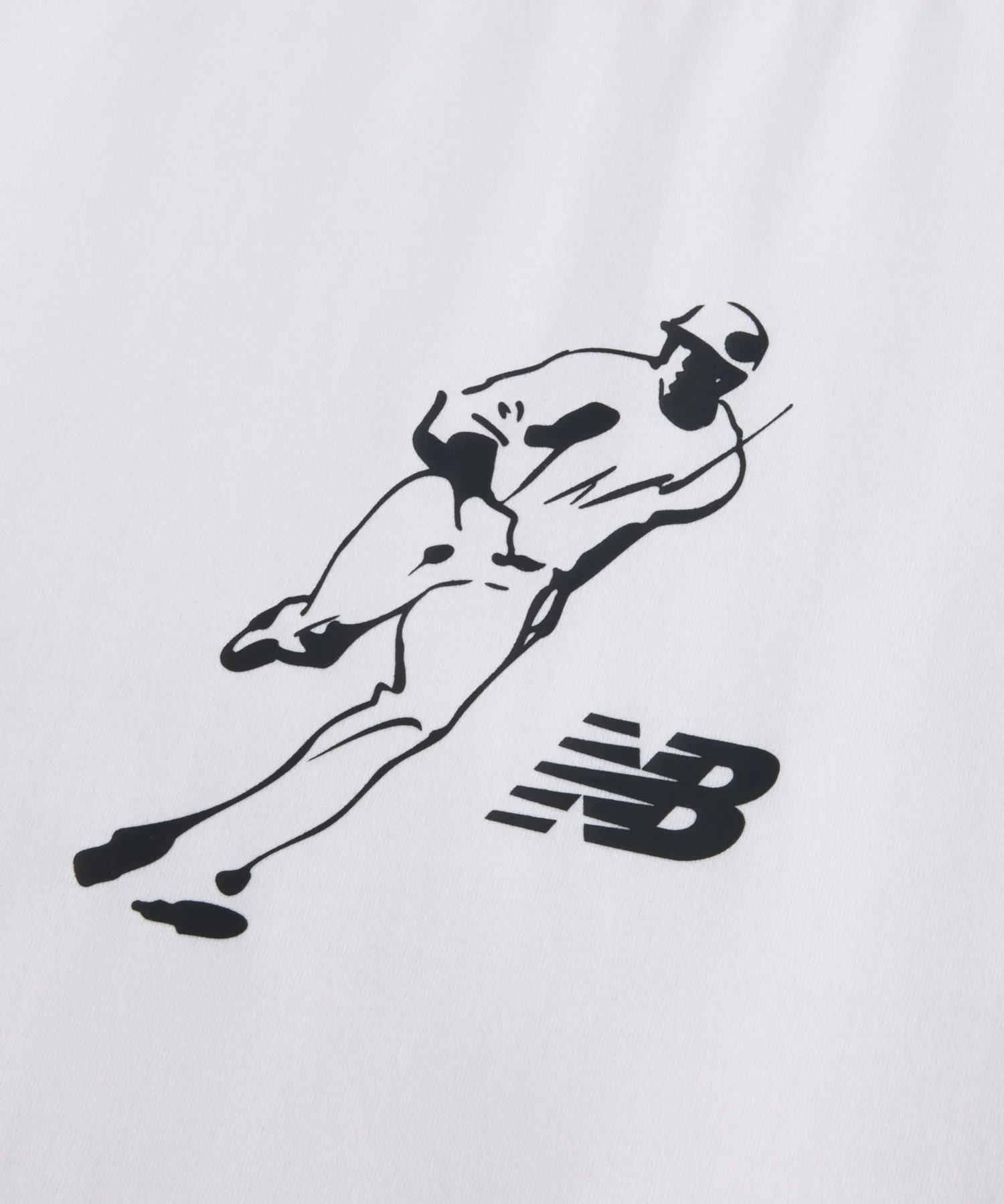Детская футболка с принтом Shohei Ohtani Always On Logo New Balance белая — фото 3
