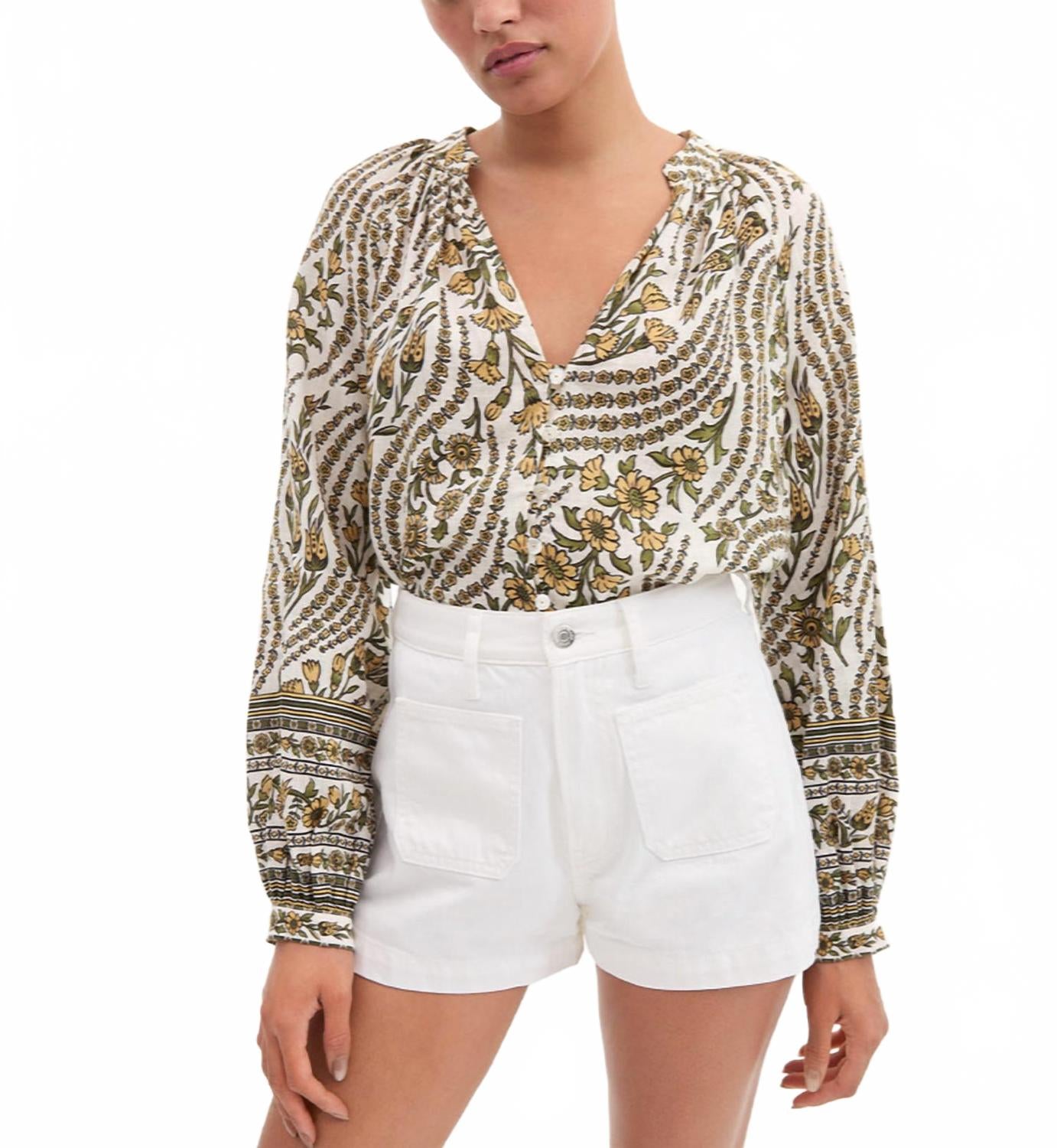 

Блузка Ailani в мультиколоре Veronica Beard