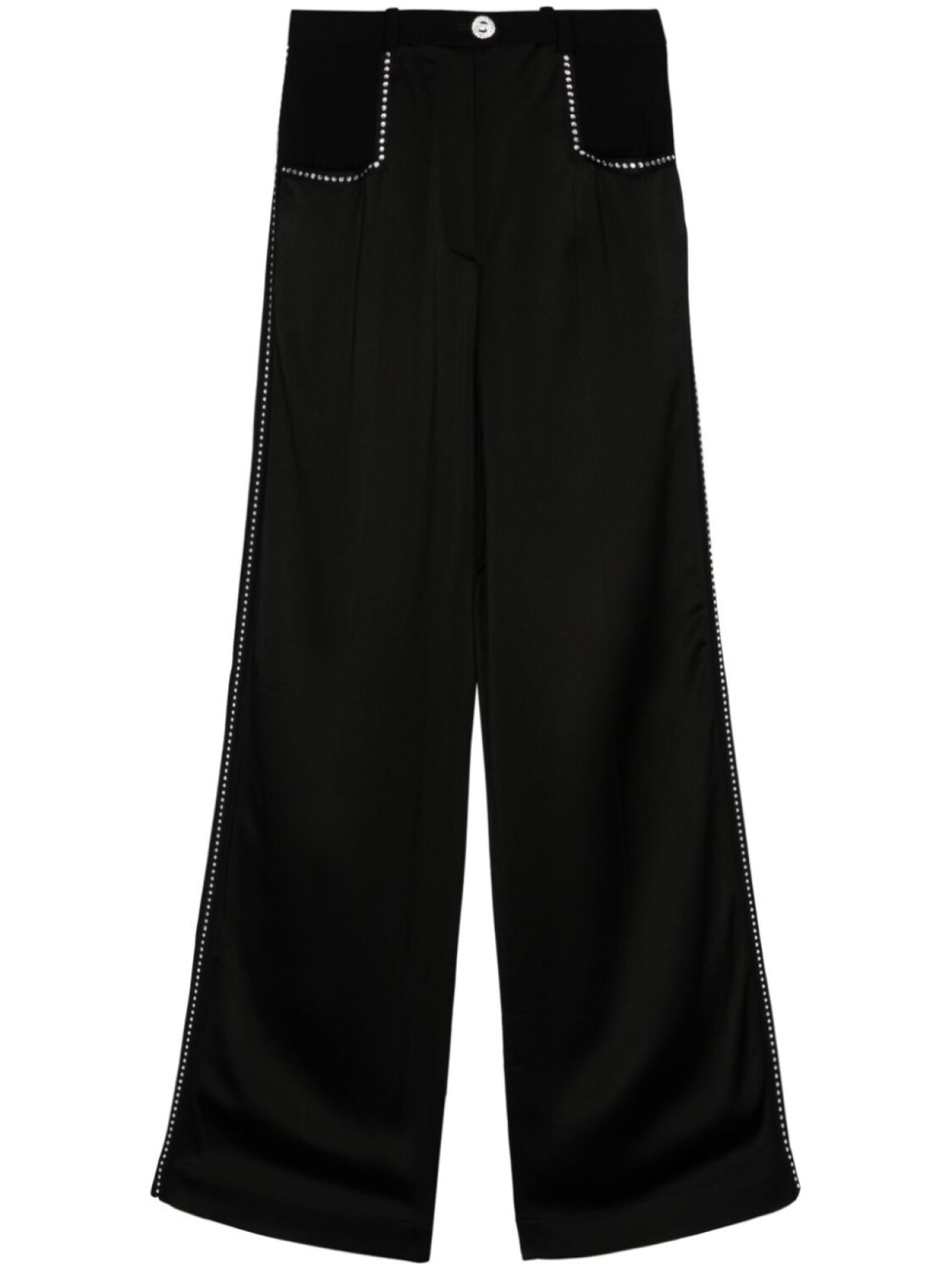 

Широкие брюки с кристаллами Sonia Rykiel, черный