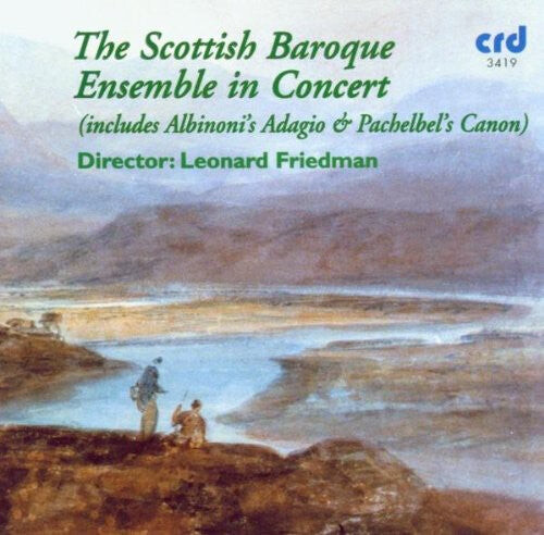 

CD диск Albinoni / Scottish Baroque Ensemble / Friedman: Adagio for Strings & Organ in G minor