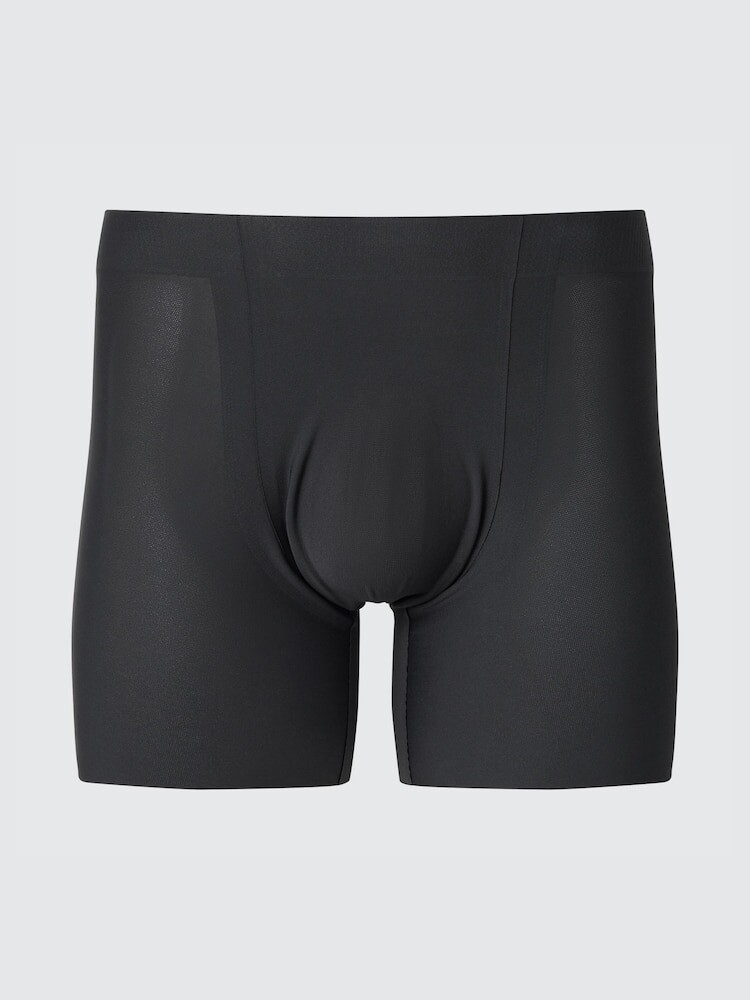 

Бесшовные боксеры из сетки airism Uniqlo, черный