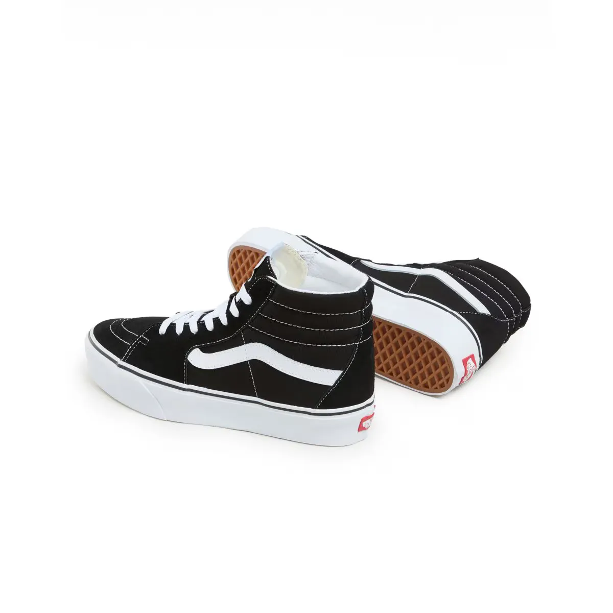 Унисекс SK8-Hi Платформа 2.0 Фургоны Повседневные кроссовки Vans, чёрный — фото 3