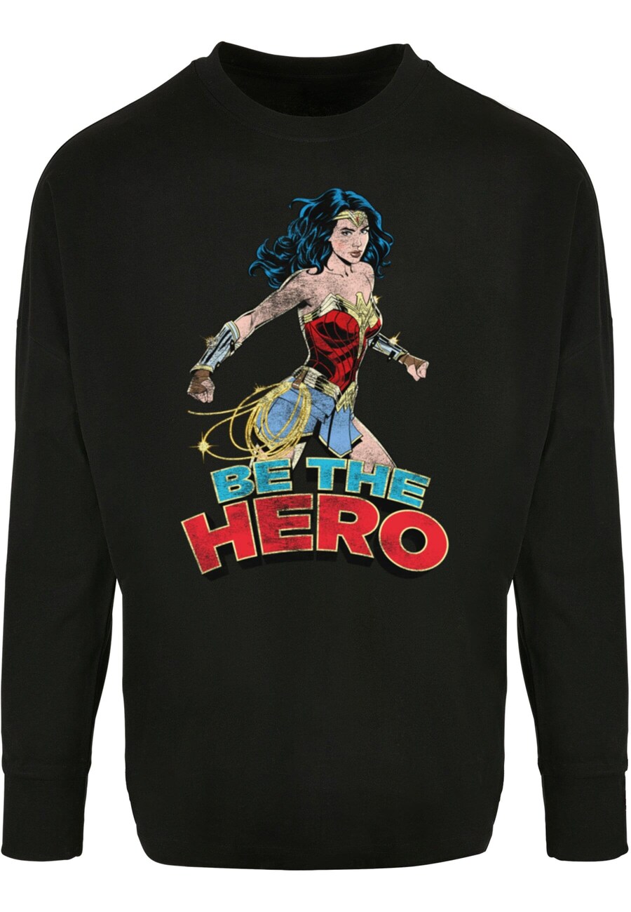 

Рубашка Merchcode Wonder Women - Be The Hero, антрацит