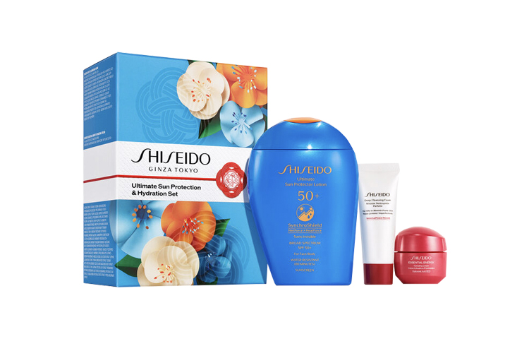 

ZISHENGTANg набор для ухода за кожей с солнцезащитой и увлажнением SPF50+ 150мл+15мл+15мл SHISEIDO