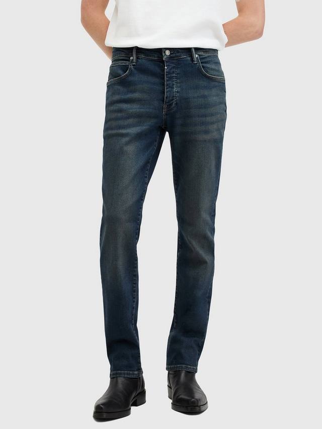

Джинсы Sid Slim Fit AllSaints, Blue Indigo
