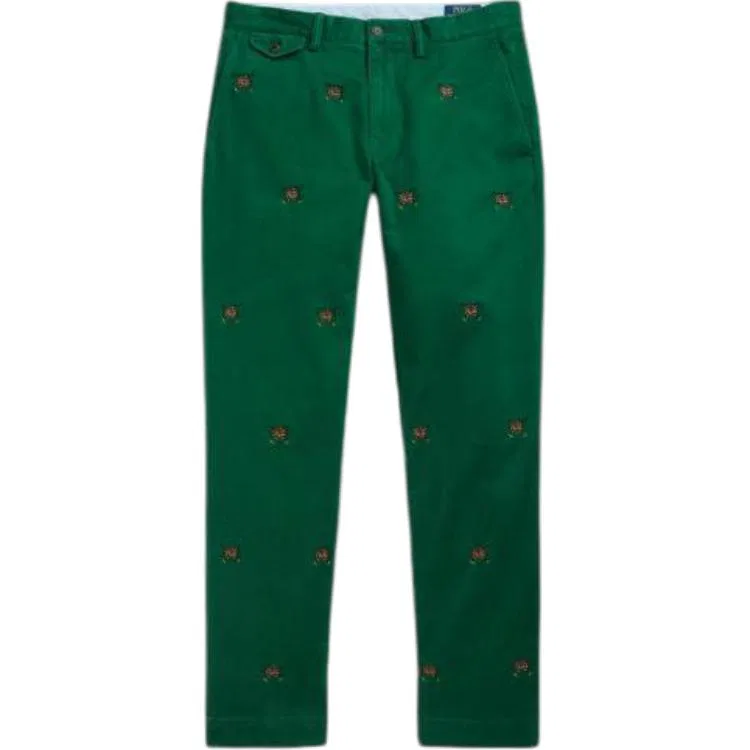 Брюки повседневные Straight Fit Version Men's Polo Ralph Lauren, Green