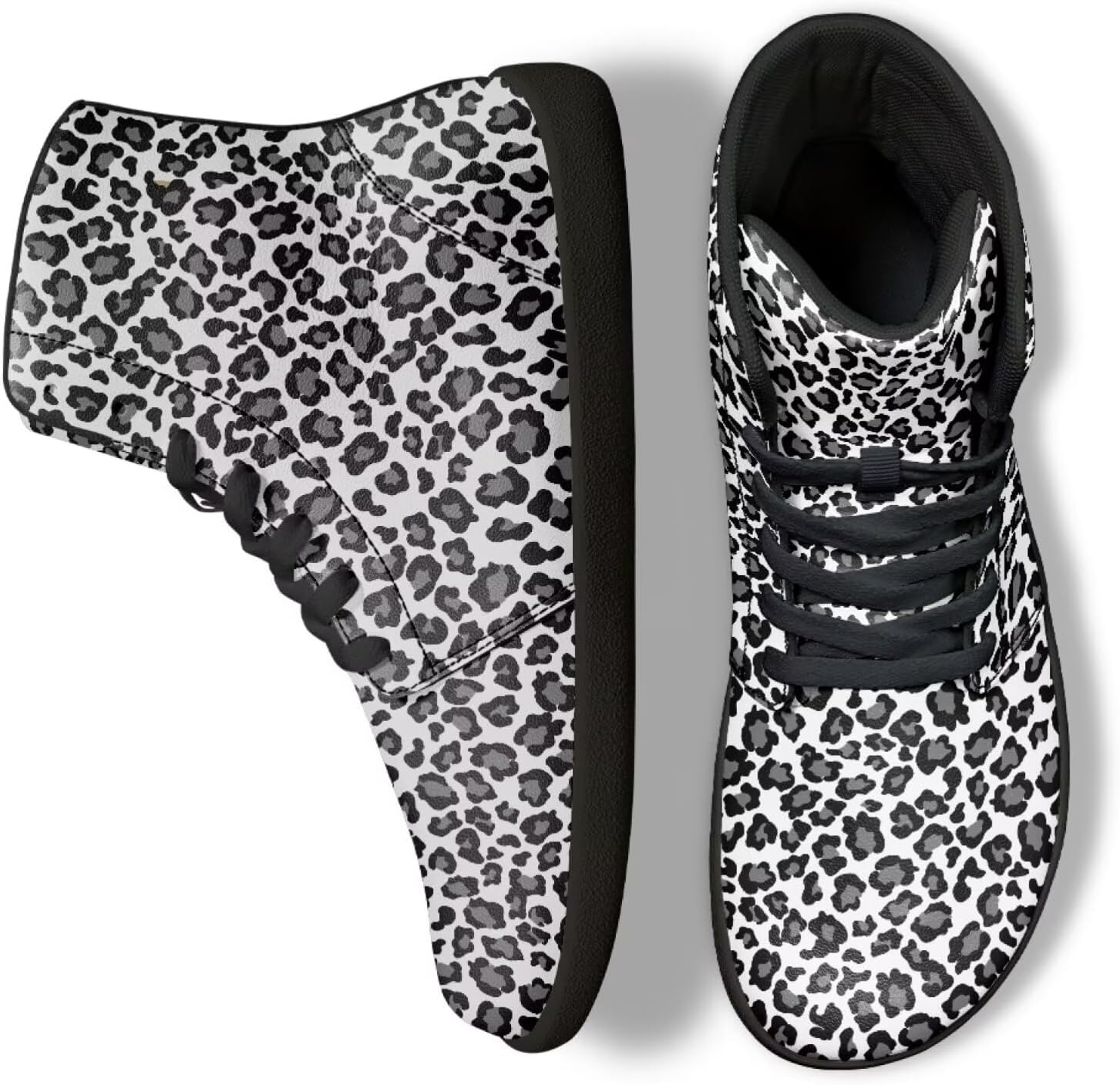 

Кроссовки Binienty для женщин и мужчин с высоким верхом, с широким носком, минималистичные, босоножки, шнуровка, трейловый бег, белый