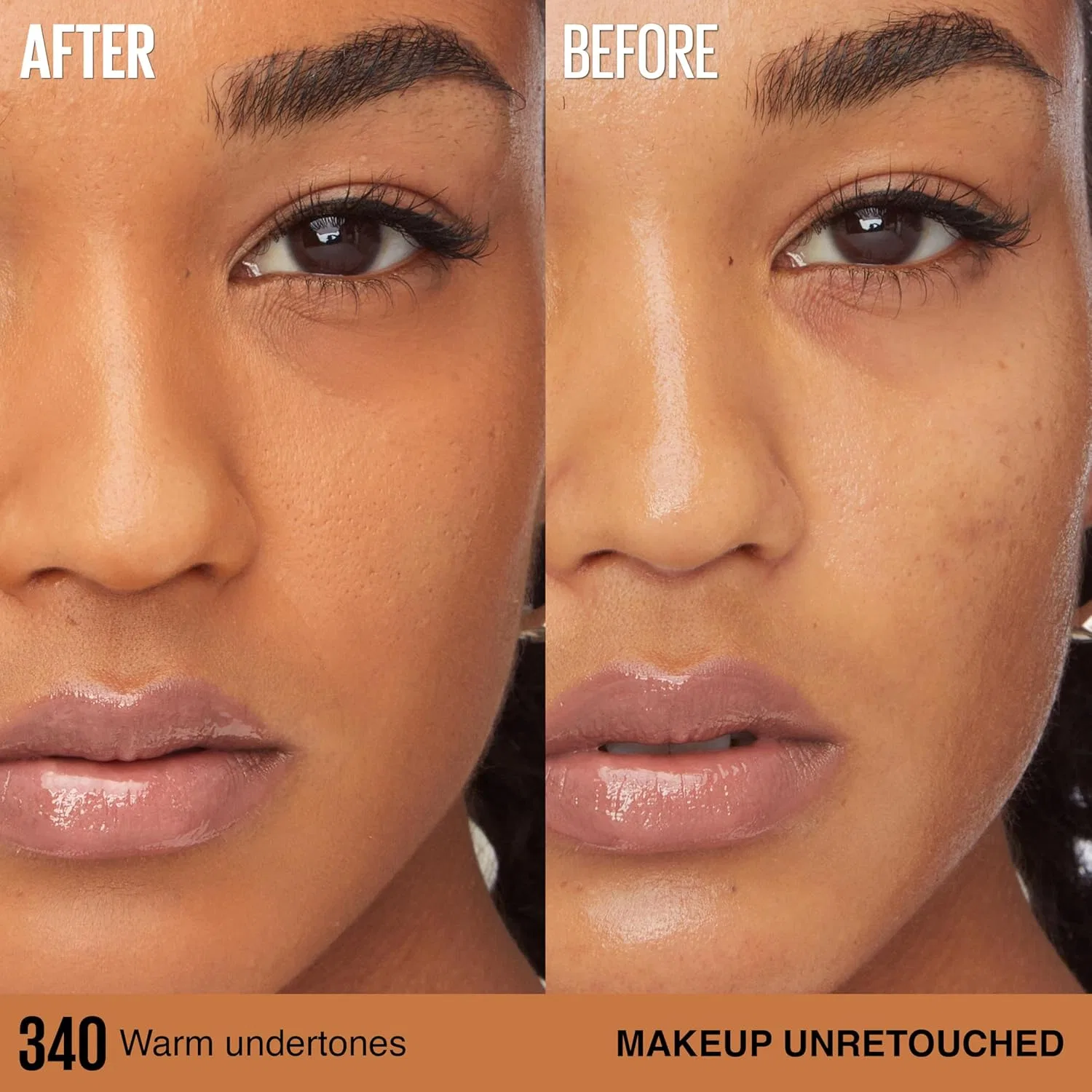 Тональное средство Super Stay Lumimat Lightweight Buildable Full Coverage Maybelline 1 шт 340 — фото 4