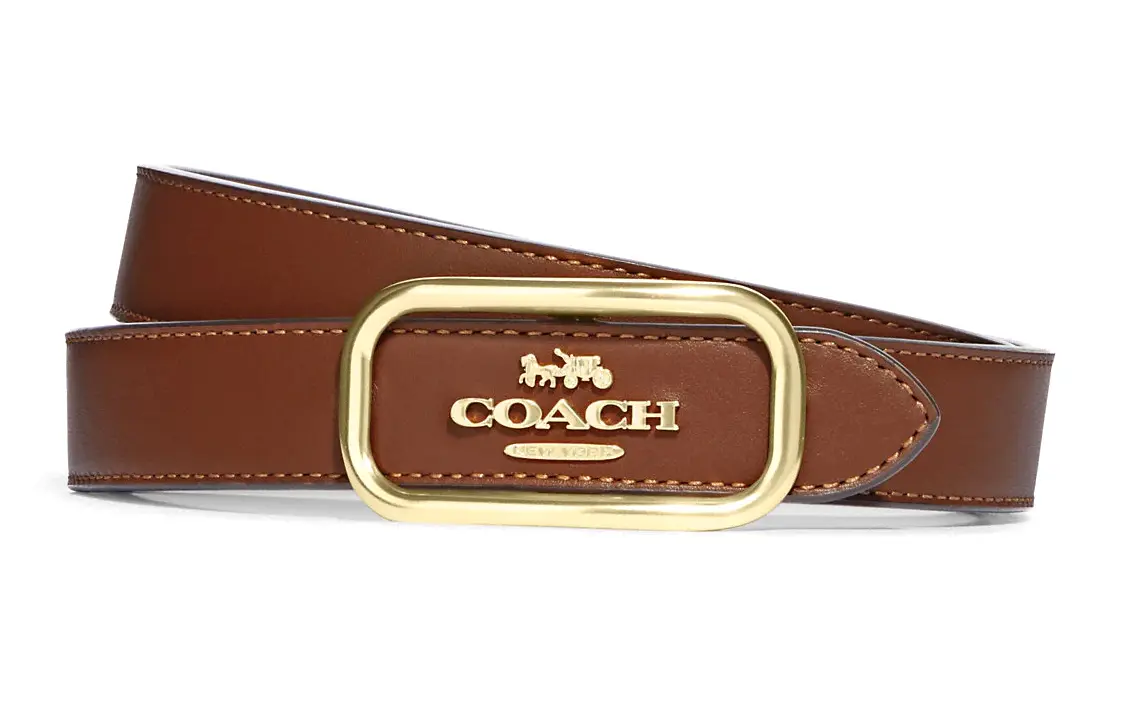 

Женский кожаный ремень COACH