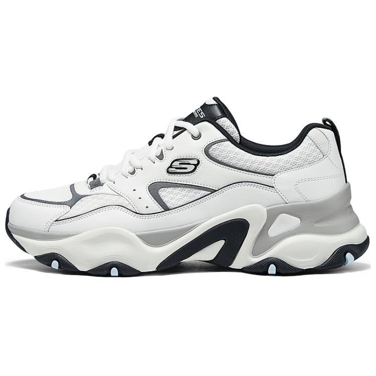 

D'LITES 5.0 Низкие массивные кроссовки мужские серые белые Skechers, Серый/Белый