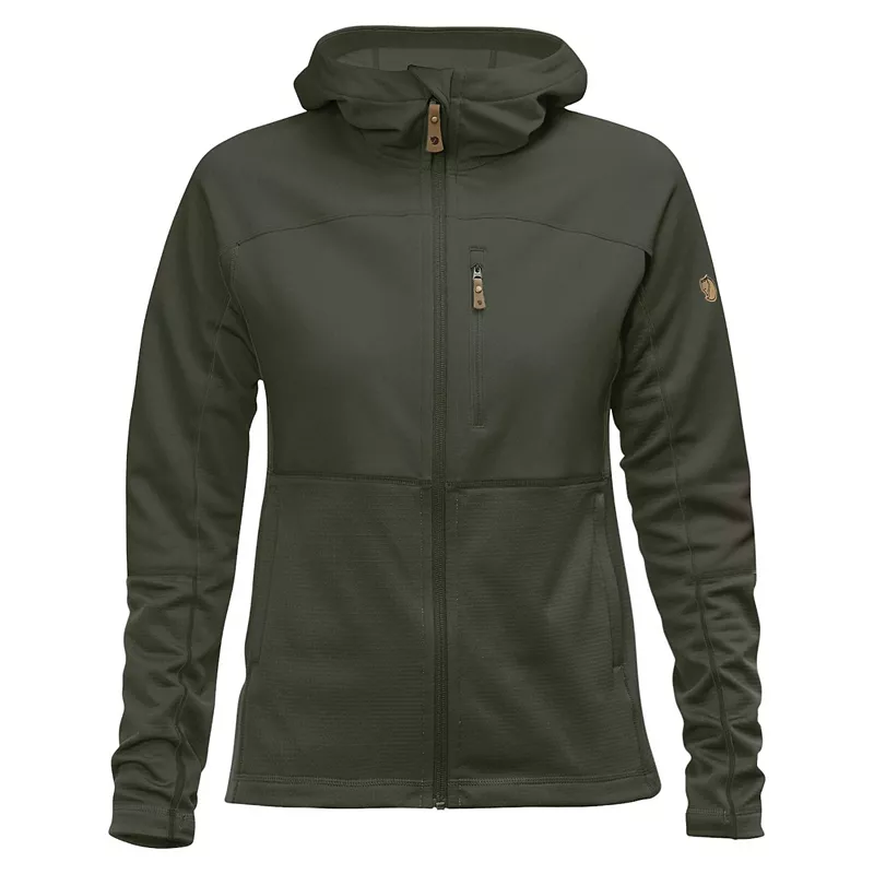 

Женская флисовая куртка Fjallraven Abisko Trail, цвет Deep Forest
