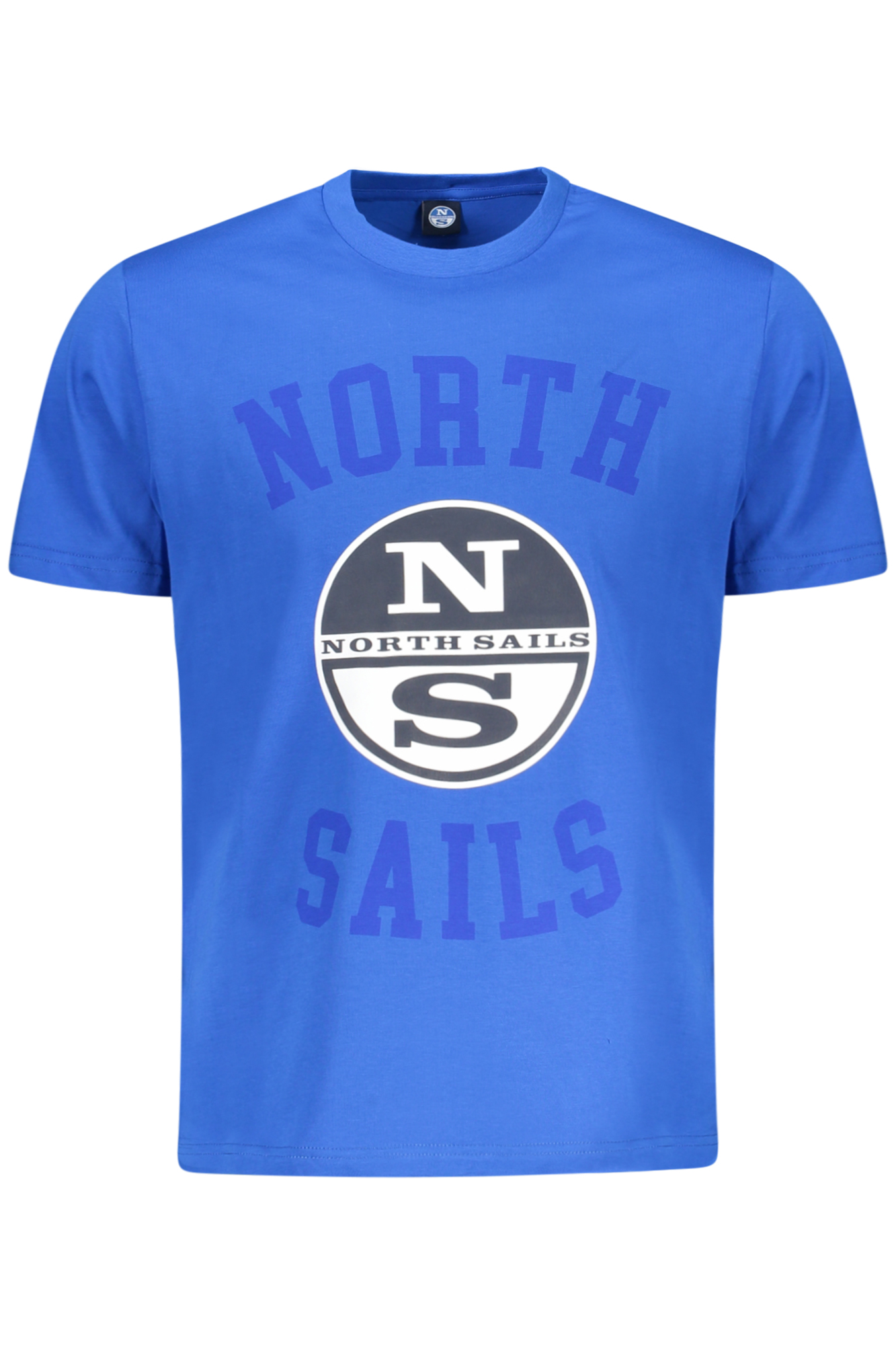 

Футболка мужская North Sails с круглым вырезом и фирменным принтом, синий