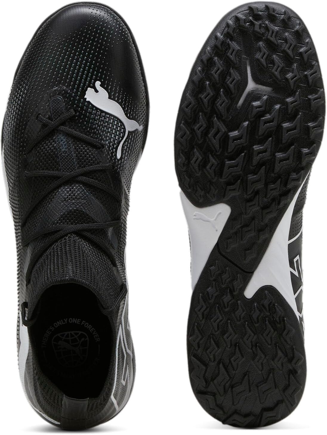 Мужские кроссовки Puma Future 7 Match Turf Training, белый/черный — фото 4