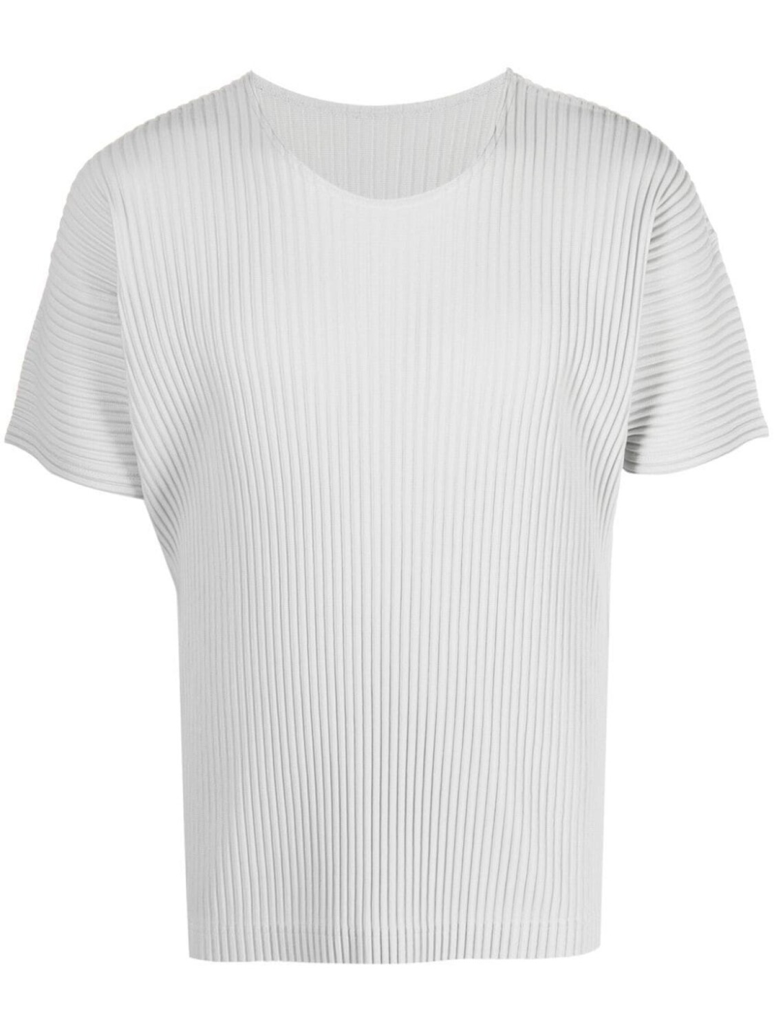 

Homme Plissé Issey Miyake футболка в рубчик, серый