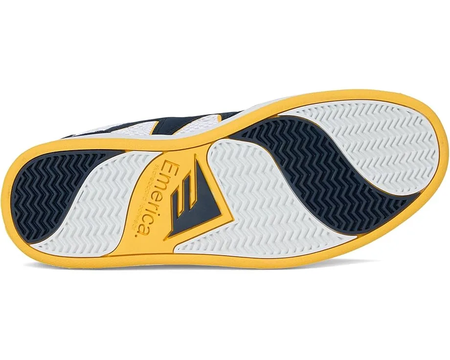 Кроссовки Emerica OG-1, Navy/White/Yellow — фото 3
