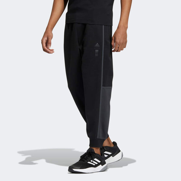 Спортивные штаны Adidas Wuji Knit Warm Pants 'Black', черный — фото 2