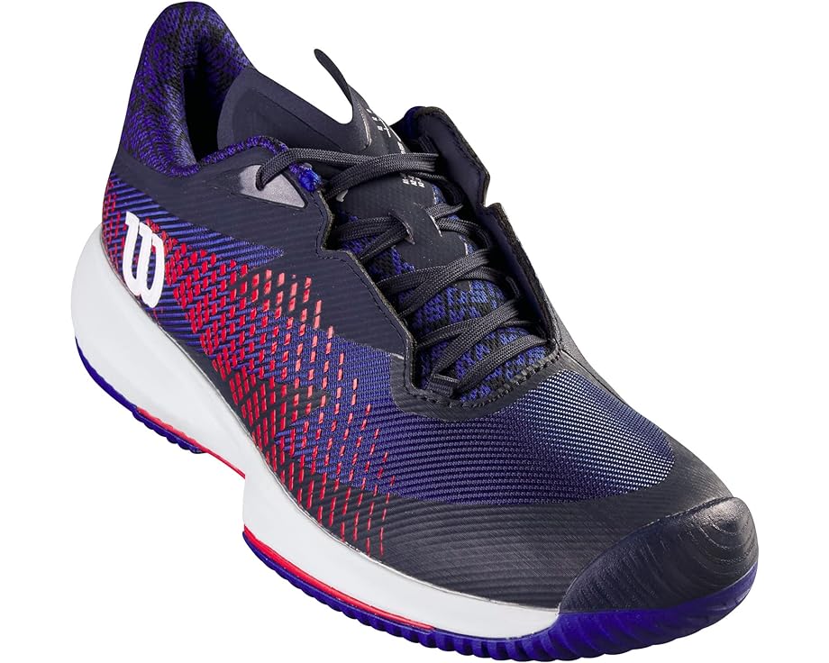 

Кроссовки Wilson Kaos Swift 1.5 Tennis Shoes, цвет Navy Blazer/Cooling Spray/Infrared