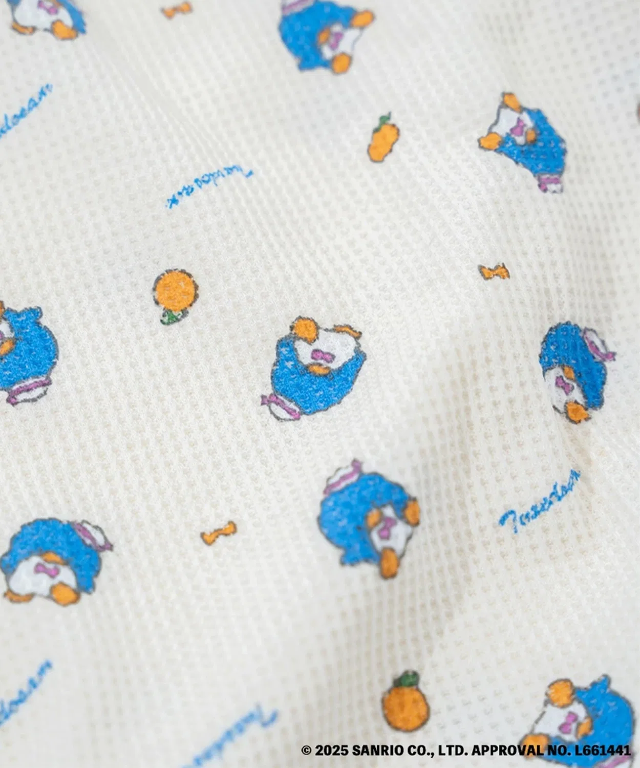 Детский комплект пижамы Fruit of the Loom с Sanrio, длинный рукав, красный — фото 4
