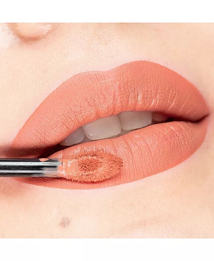 Матовая жидкая помада NYX Professional Makeup Lip Lingerie XXL Long-Lasting, turn on, 4 мл — фото 4