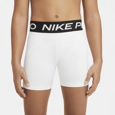 Шорты Nike Pro, цвет White/Pure Platinum — фото 2