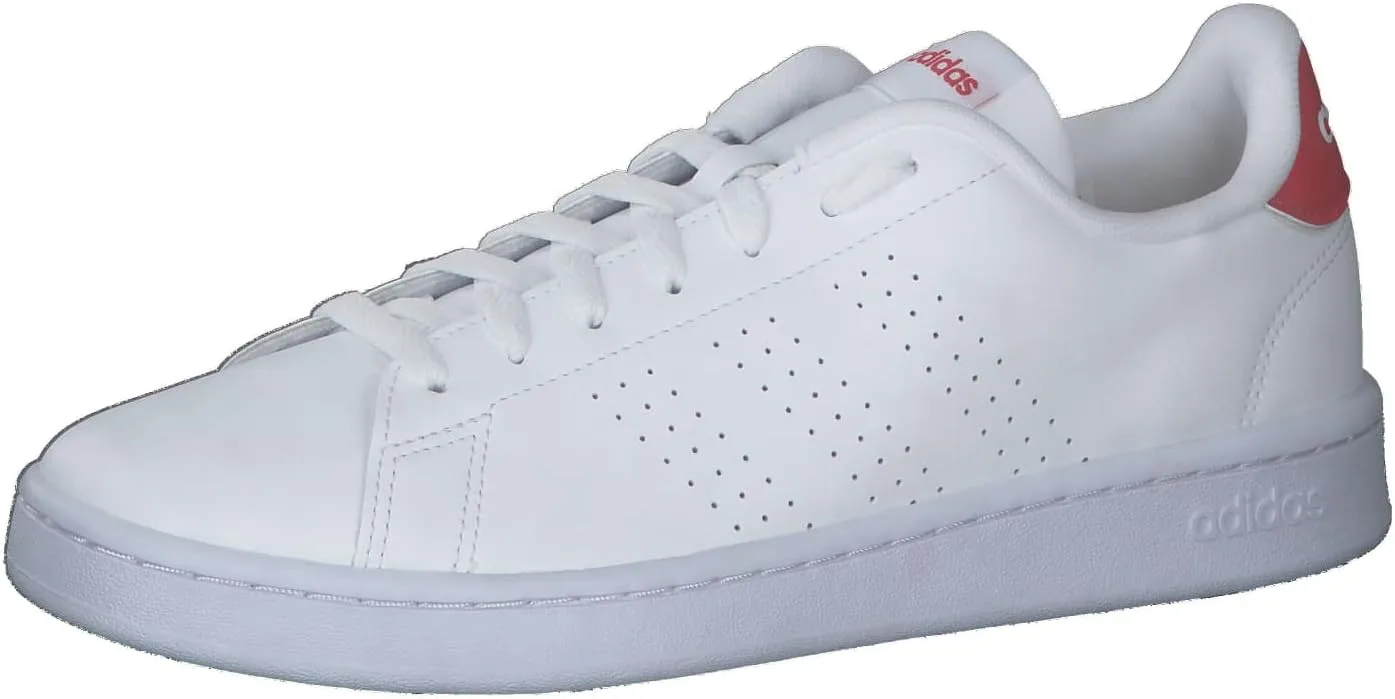 Мужские кожаные кроссовки Adidas Advantage Premium, белый