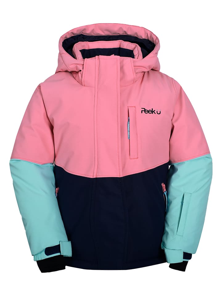 

Лыжная куртка Peek U, цвет rosa/mint