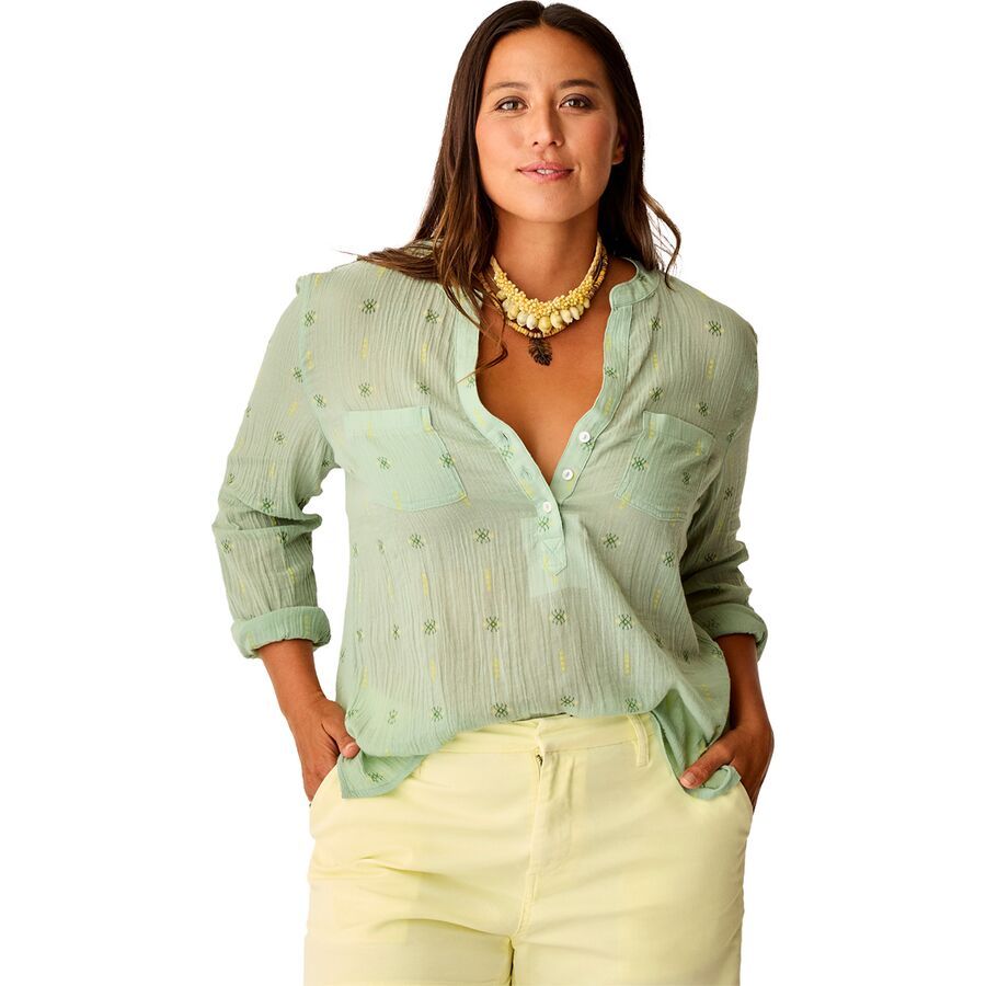 

Женская рубашка Dylan Gauze Carve Designs Carve Designs, Haze Print