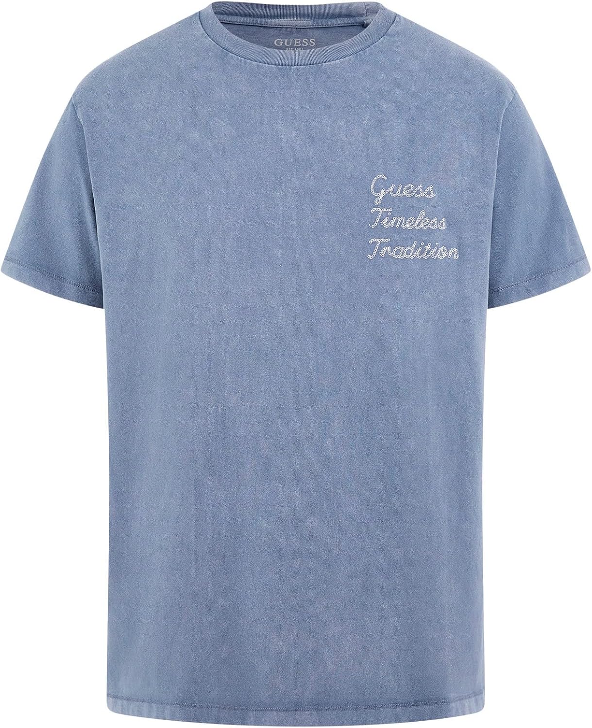 

Мужская футболка Ingigo с короткими рукавами GUESS, Light Indigo