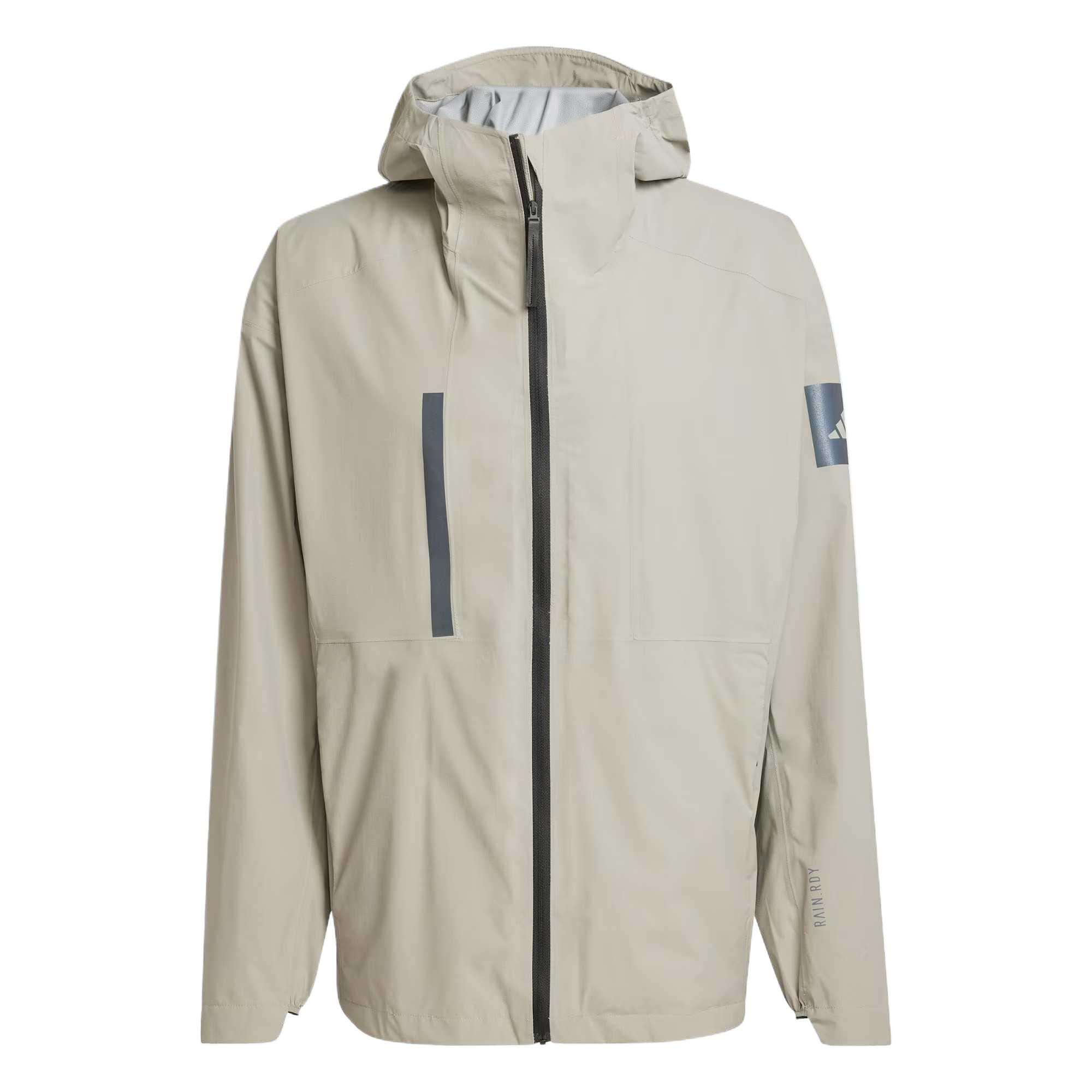 

Adidas Дождевик мужской двухслойный легкий, Light Sesame Taupe Brown